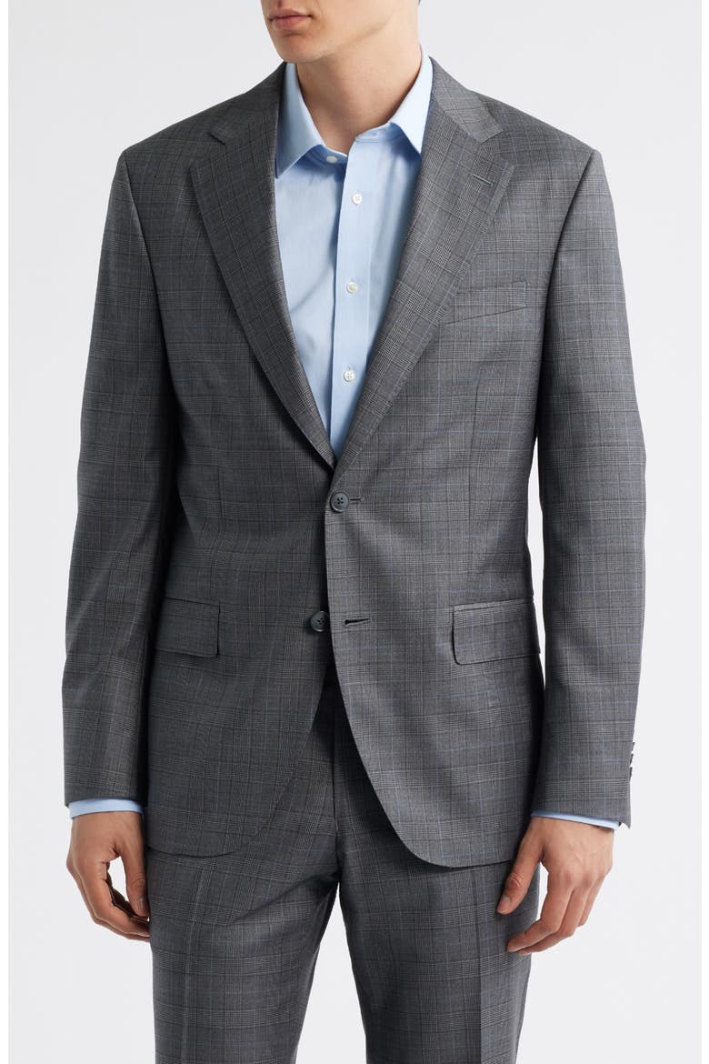 Hartford Classic Suit, Alternate, color, GREY
