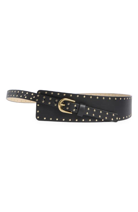 Asymmetric Studded Edge Belt