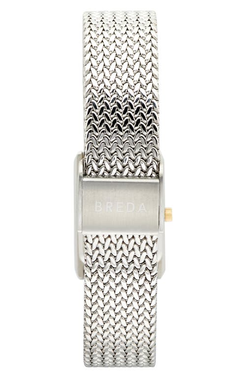 Breda Virgil Tethered Mesh Strap Watch, 20mm