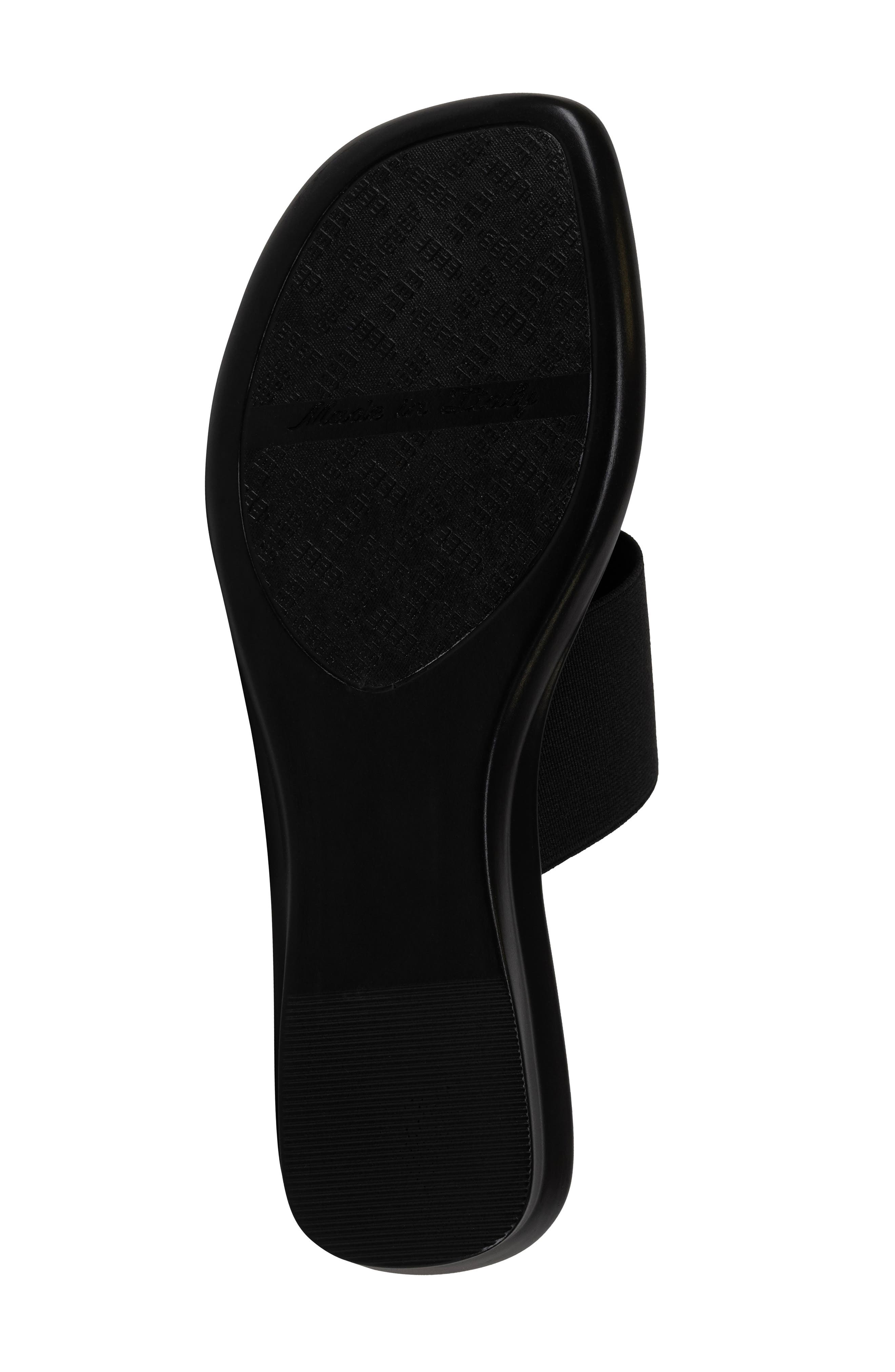 ITALIAN SHOEMAKERS Triana Flip Flop, Alternate, color, Black