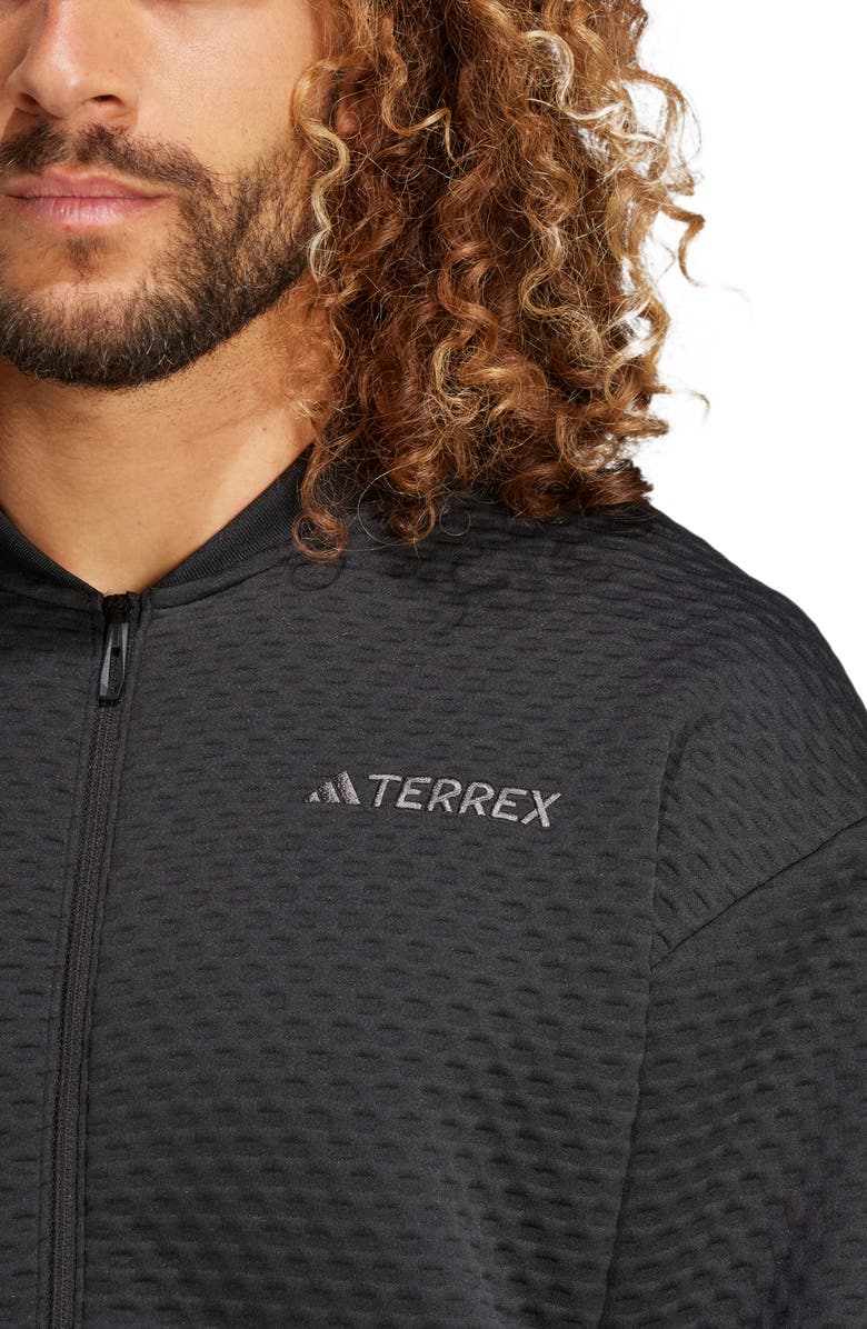 adidas Xploric Sweater Jacket, Alternate, color, Black