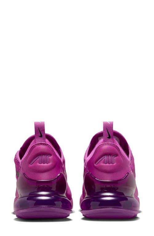 Shop Nike Air Max 270 Sneaker In Fuchsia/pink/black