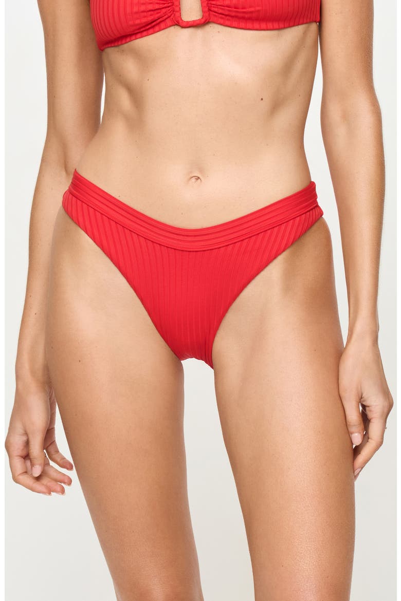 Mercer Rib Bikini Bottoms video