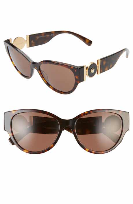 Versace 56mm Cat Eye Sunglasses