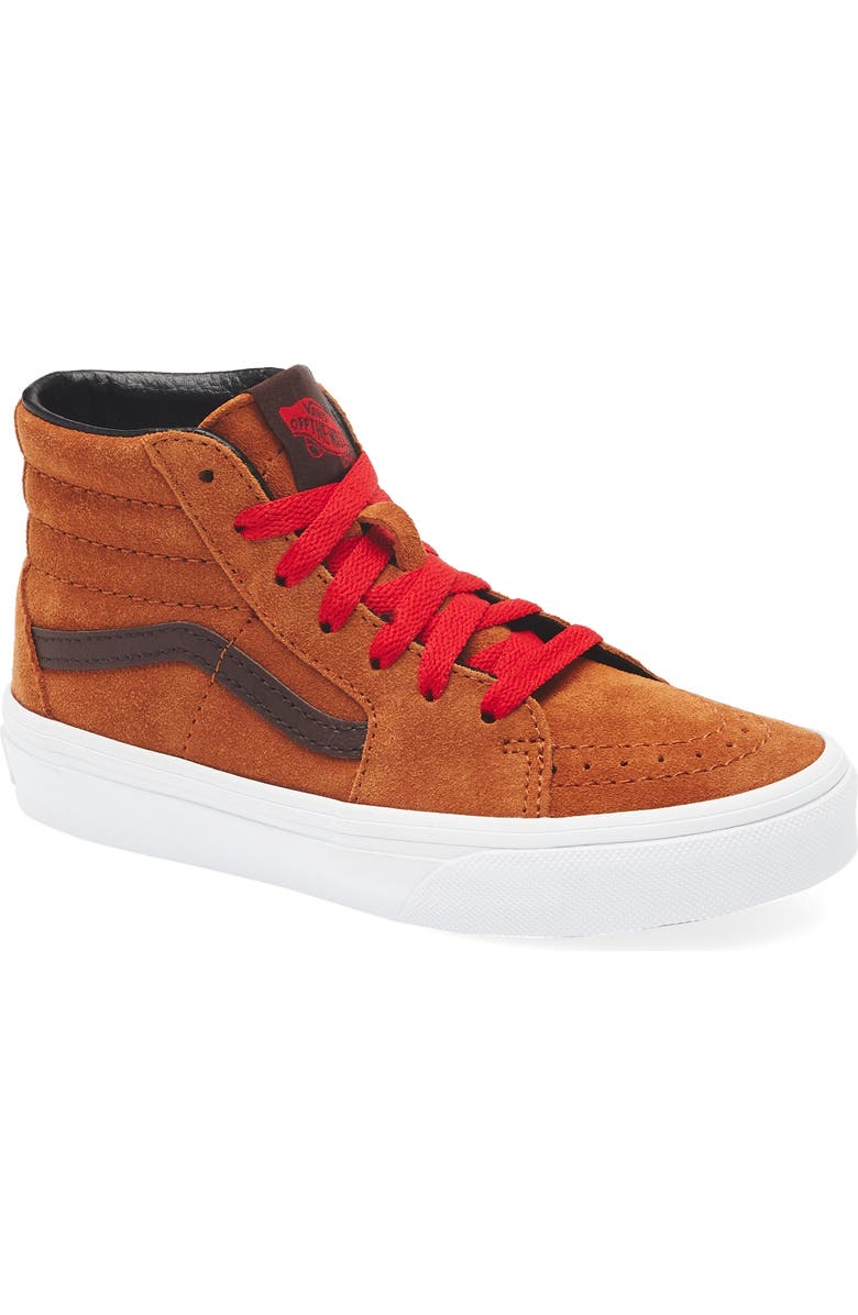 Vans Kids' Sk8-Hi Glazed High Top Sneaker, Main, color, Glazed Ginger