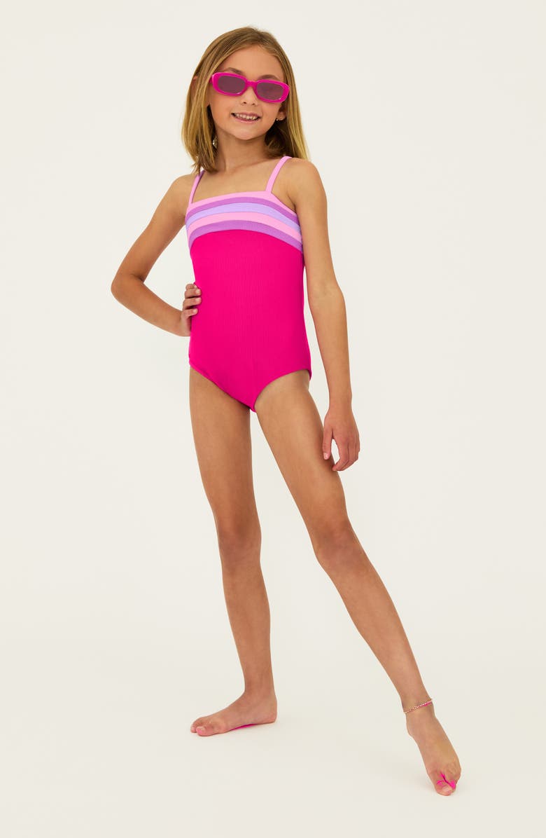 Beach Riot Little Jessa One-Piece Swimsuit, Main, color, 