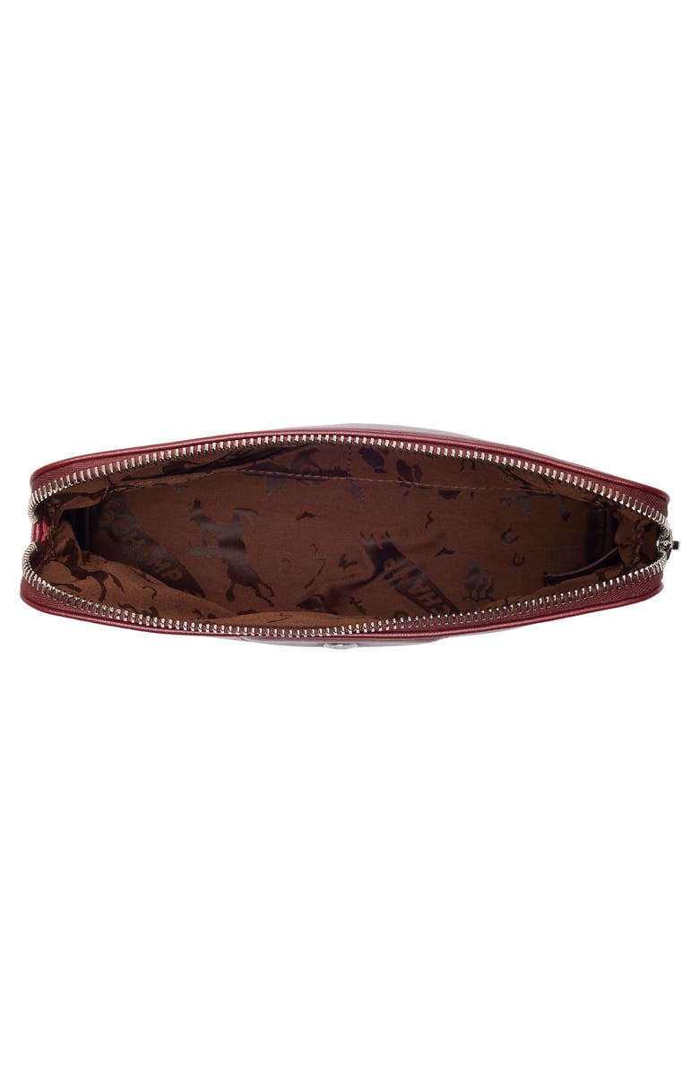 Longchamp Le Pilage Cosmetric Case, Alternate, color, Red Lacquer