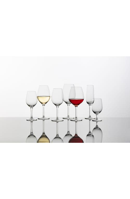 Schott Zwiesel Banquet Set Of 6 Bordeaux Red Wine Glasses In Transparent