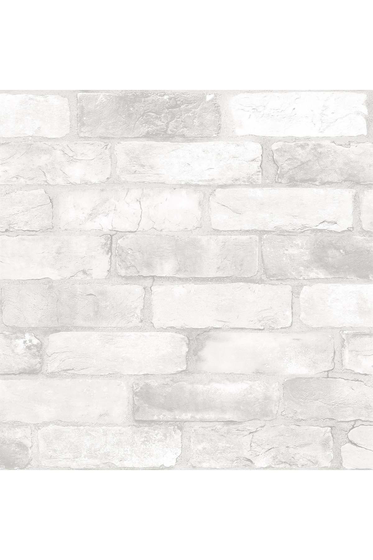 Wallpops Loft White Brick Peel & Stick Wallpaper