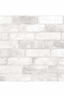 Wallpops Loft White Brick Peel & Stick Wallpaper