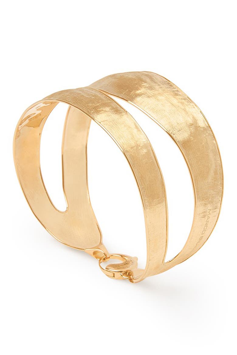 Lunaria Double Cuff Bracelet, Alternate, color, YELLOW