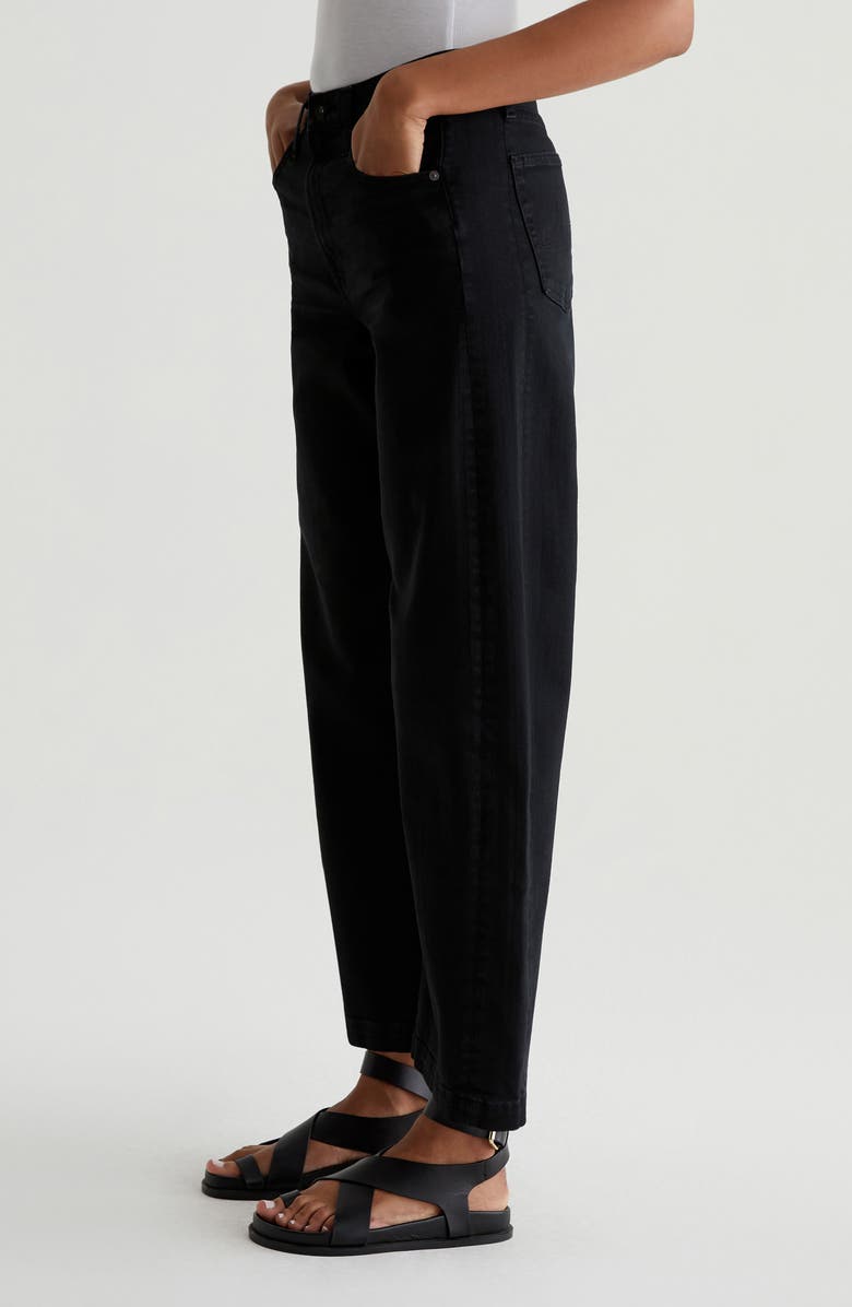 AG Hattie High Waist Ankle Barrel Leg Jeans, Alternate, color, 