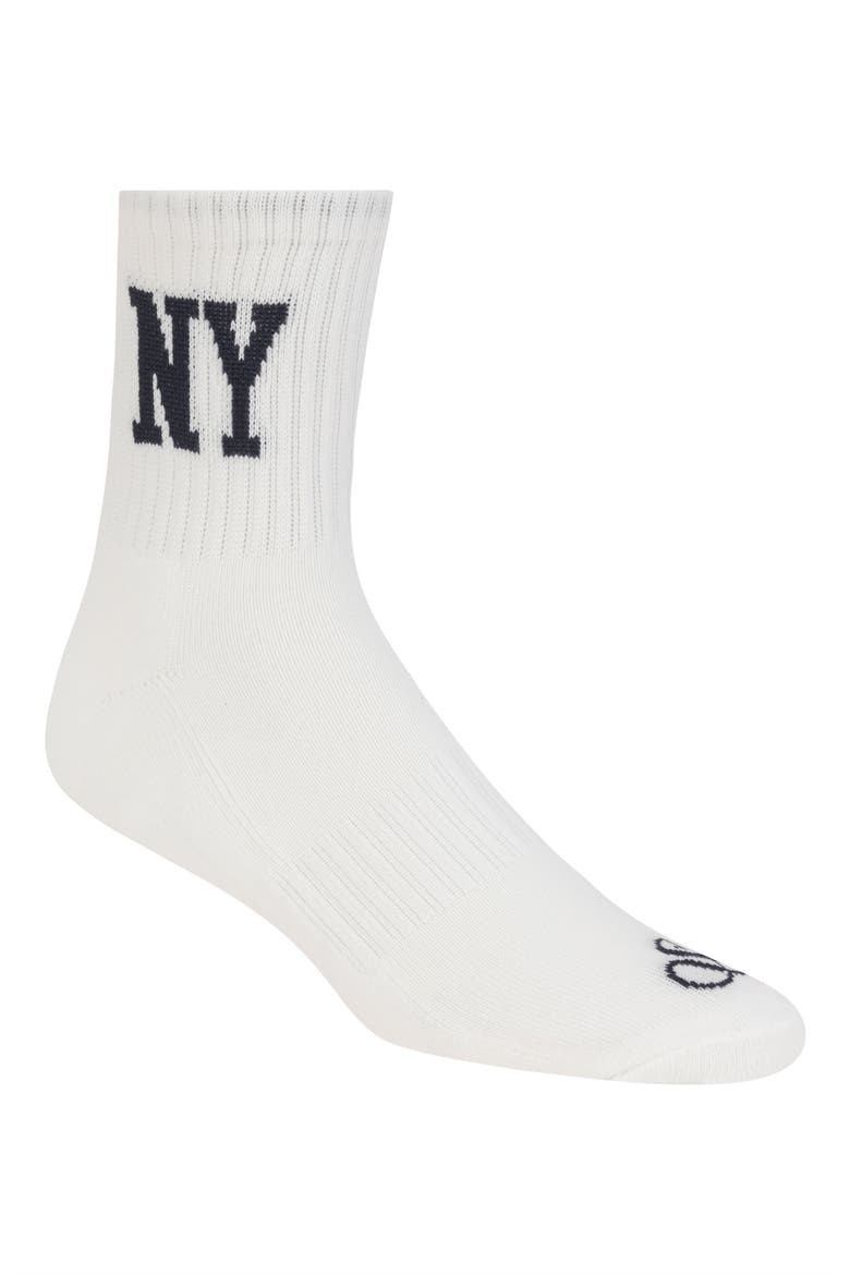 6-Pack Assorted Terry Quarter Crew Socks, Alternate, color, IVORY