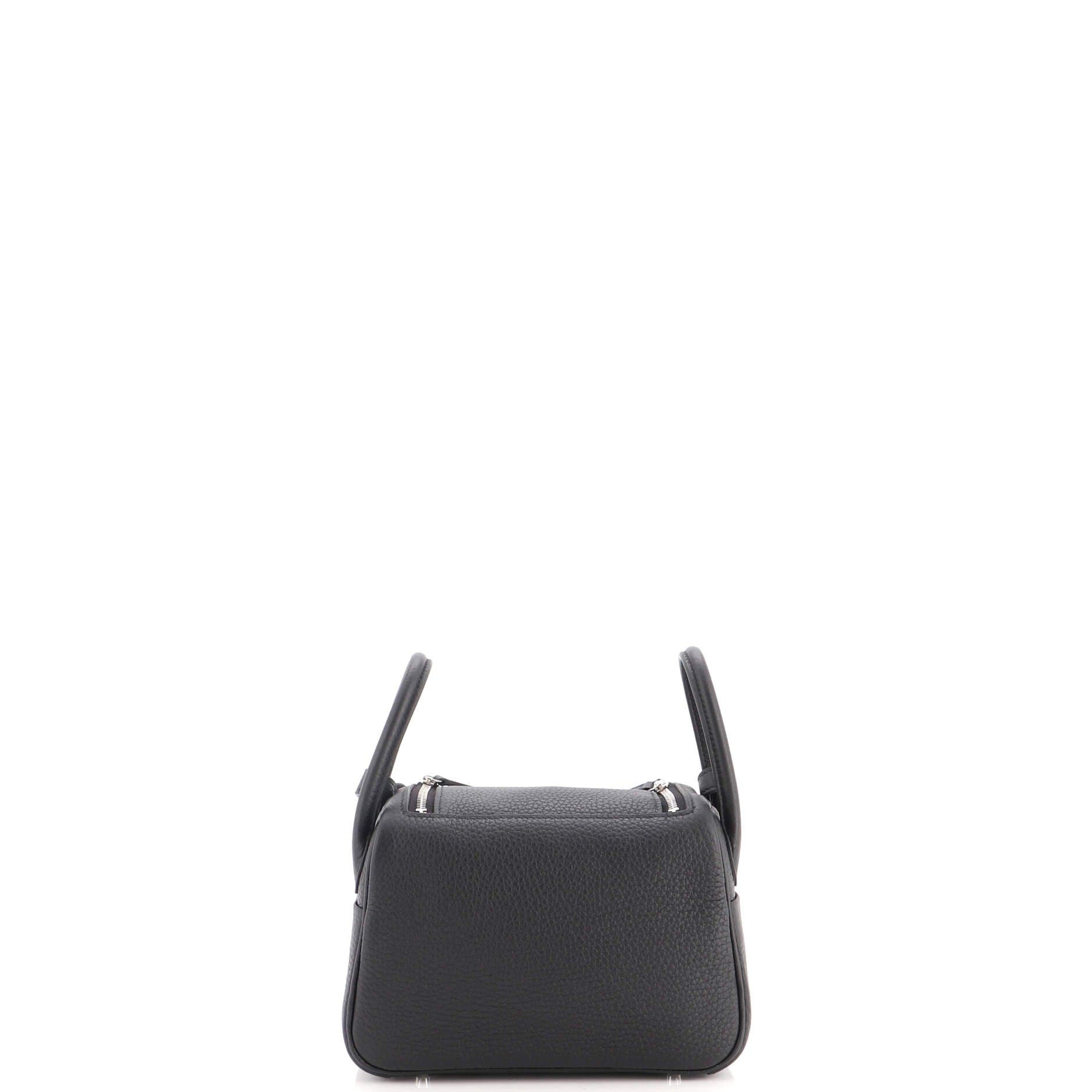 Lindy Bag Clemence Mini, Alternate, color, Black