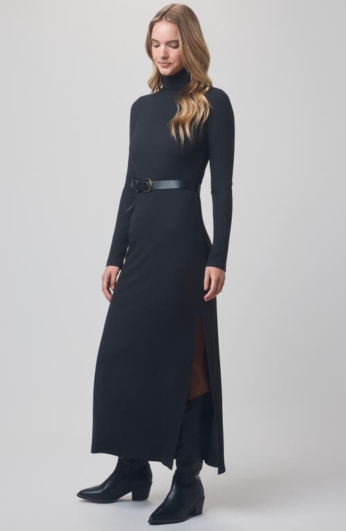 Splendid X @cellajaneblog Rib Turtleneck Dress In Black