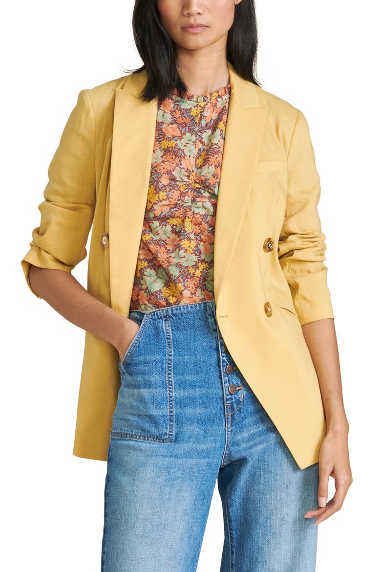 Nisha Jacket, Main, color, VINTAGE YELLOW