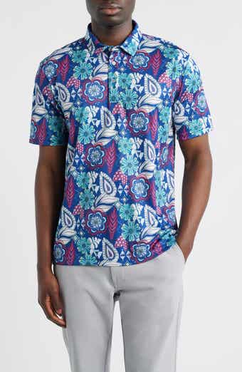 Festival Floral Performance Golf Polo