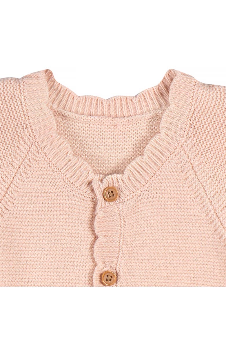 Just Born Pink Sweater Knit Coverall, Alternate, color, Pink