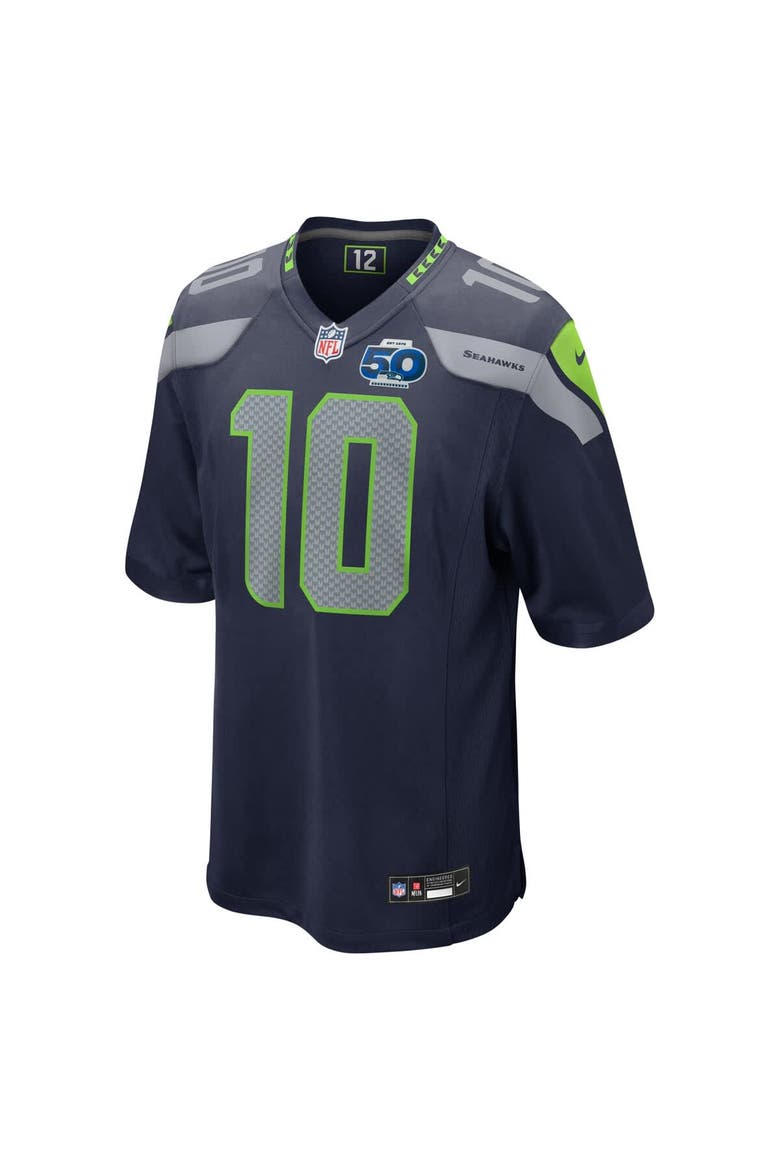 Men's Nike Cooper Kupp College Navy Seattle Seahawks Team 50th Season Game Jersey, Alternate, color, College Navy
