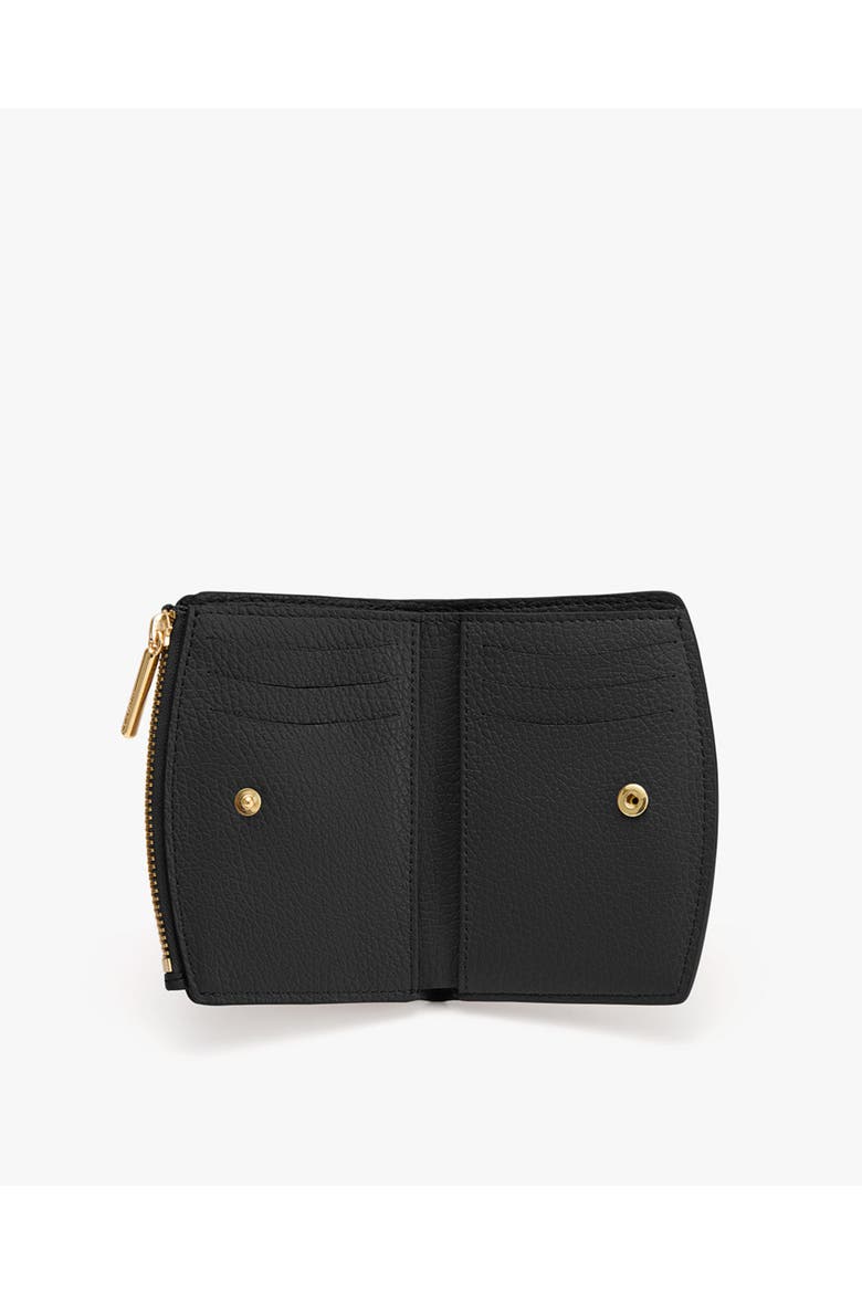 Fold Zip Wallet, Alternate, color, Black