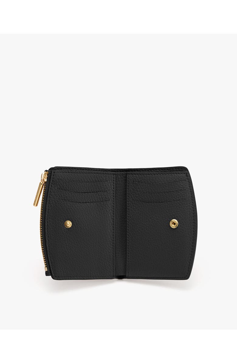 Cuyana Fold Zip Wallet, Alternate, color, Black