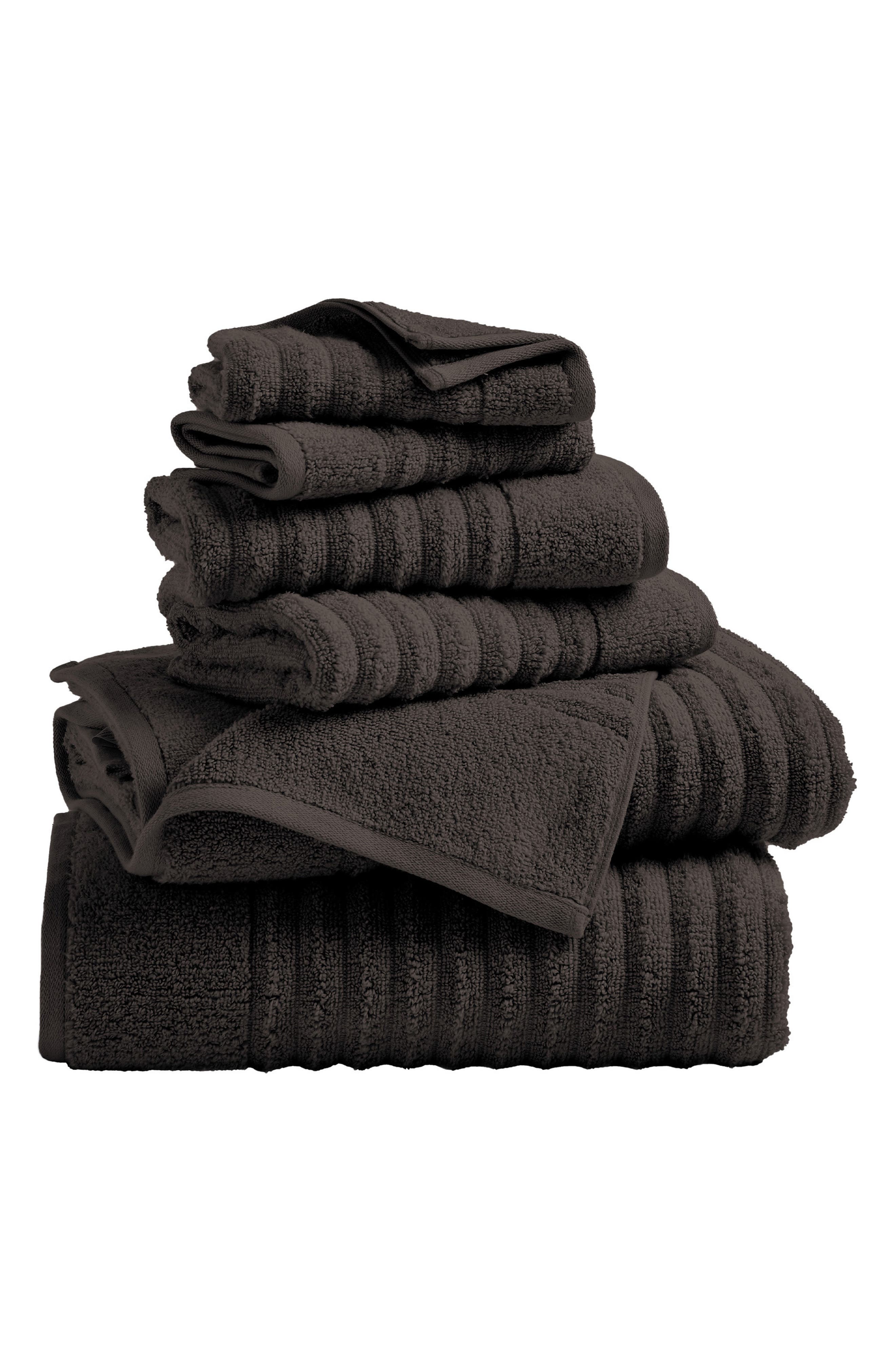 Woven & Weft Combed Cotton 6-Piece Towel Set