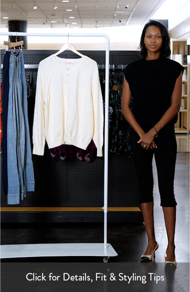 Open Knit Cardigan, sales video thumbnail