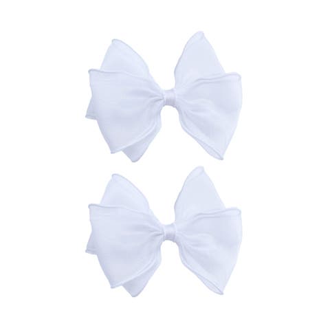 Bow Hair Clip Set