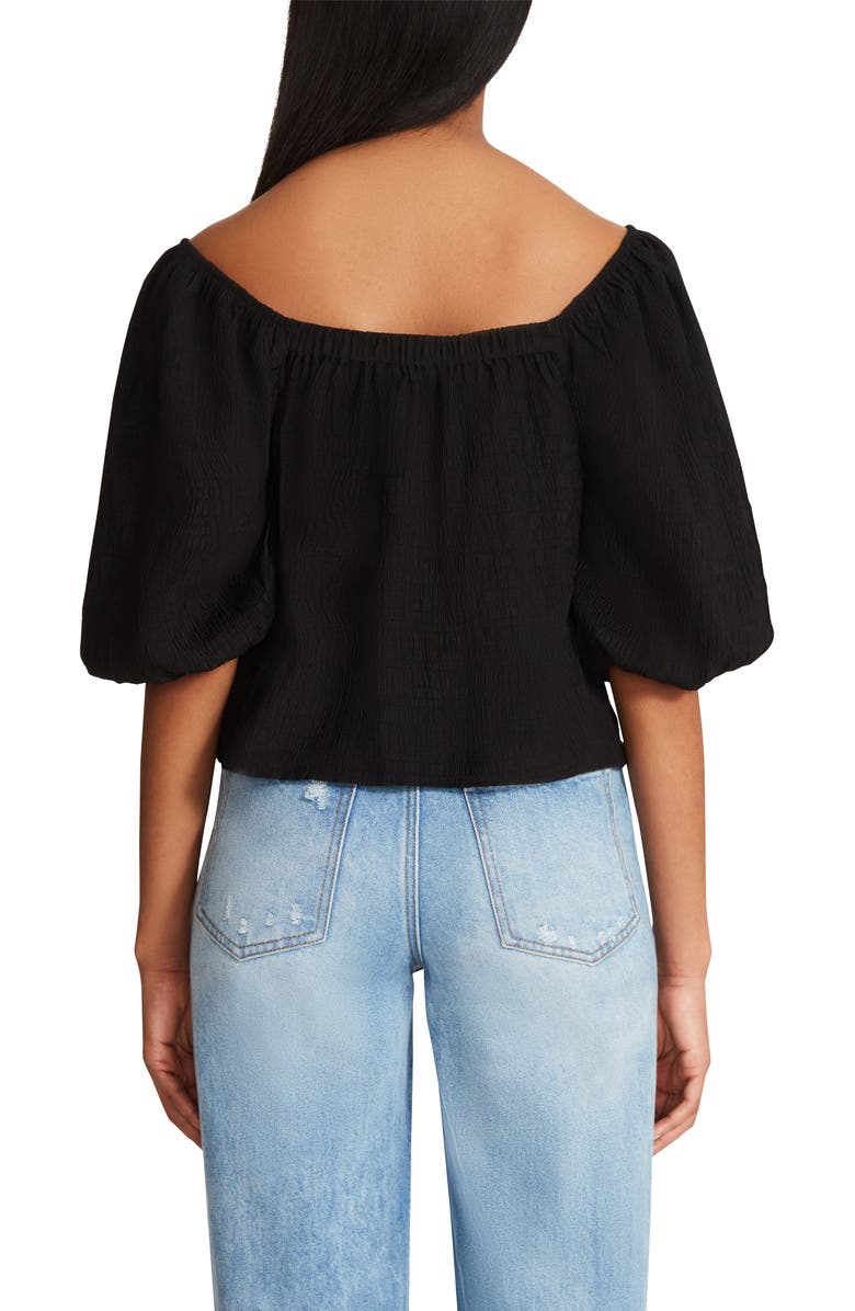 BB Dakota by Steve Madden BB Dakota Peregrine Puff Sleeve Top, Alternate, color, 