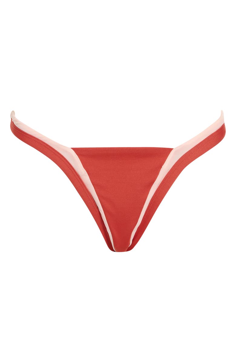 Maaji Trinity Bikini Bottoms, Alternate, color, Pink
