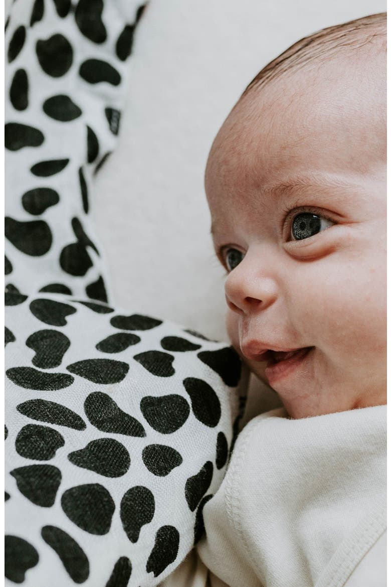 3-Pack Animal Sensory Organic Cotton Muslin Blankets, Alternate, color, ANIMAL PRINT MIXED