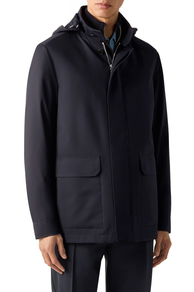 Saharan Jacket, Main, color, NAVY BLUE