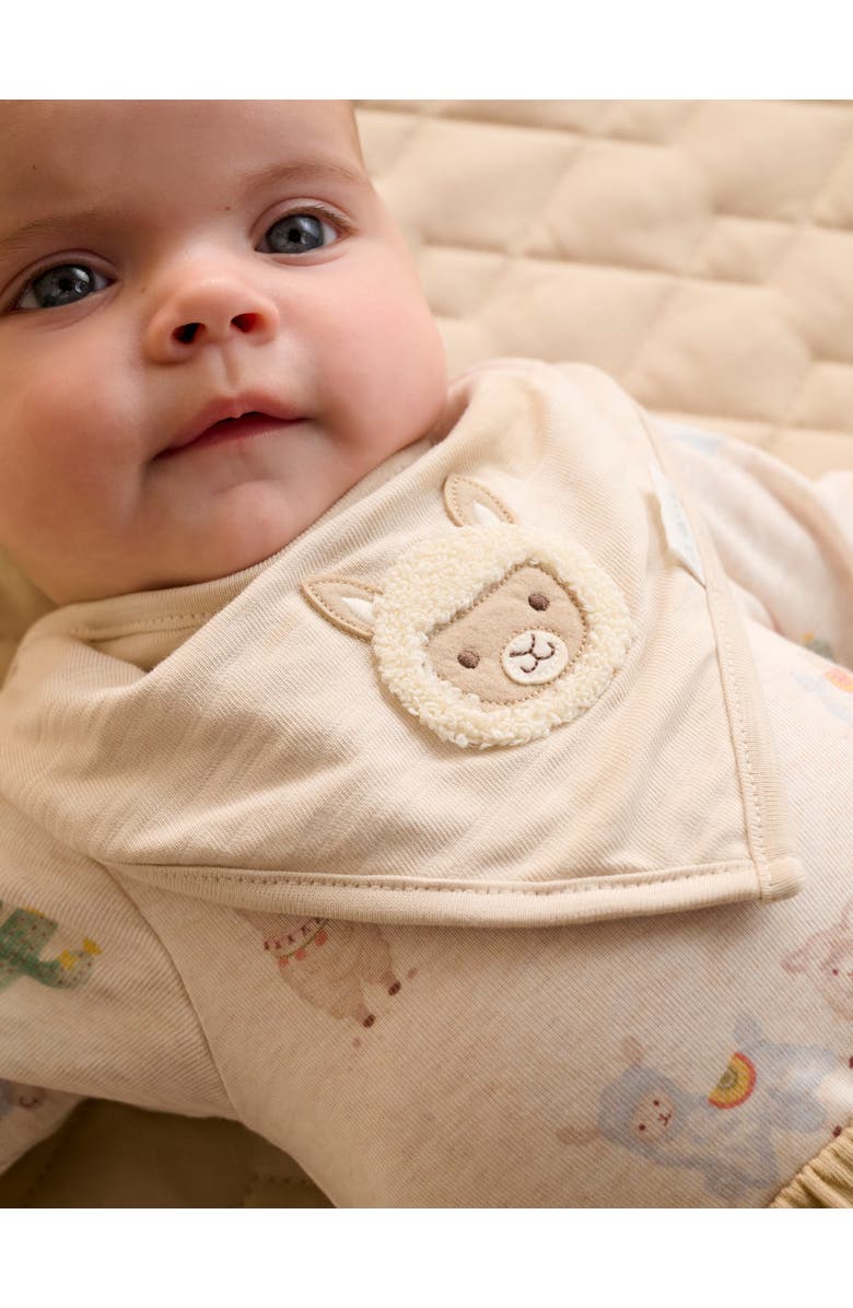 Purebaby 3 Piece Gift Set, Alternate, color, Little Llama Print