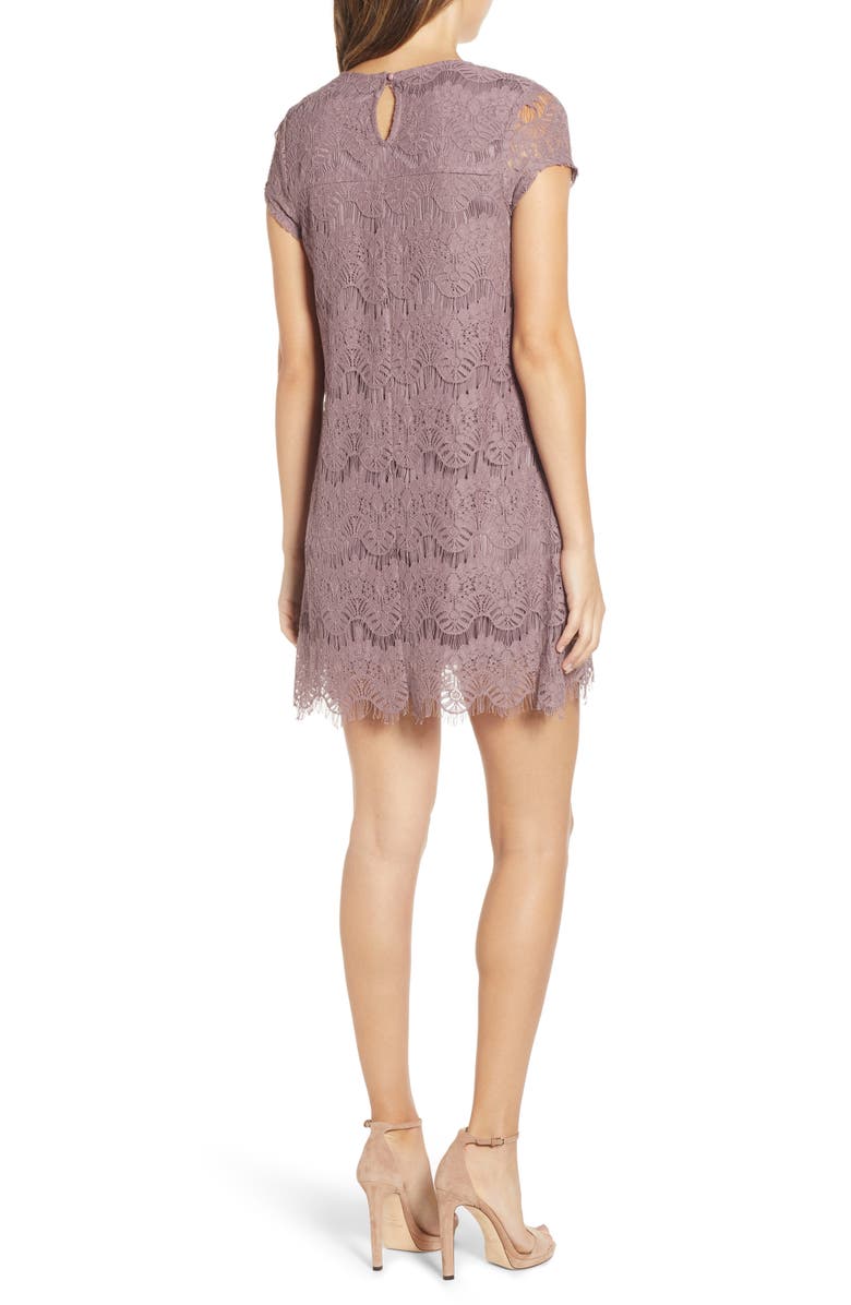 Speechless Lace Shift Dress, Alternate, color, 