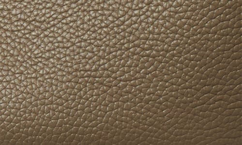 Tory Burch Romy Zip Top Leather Crossbody Bag In Gray