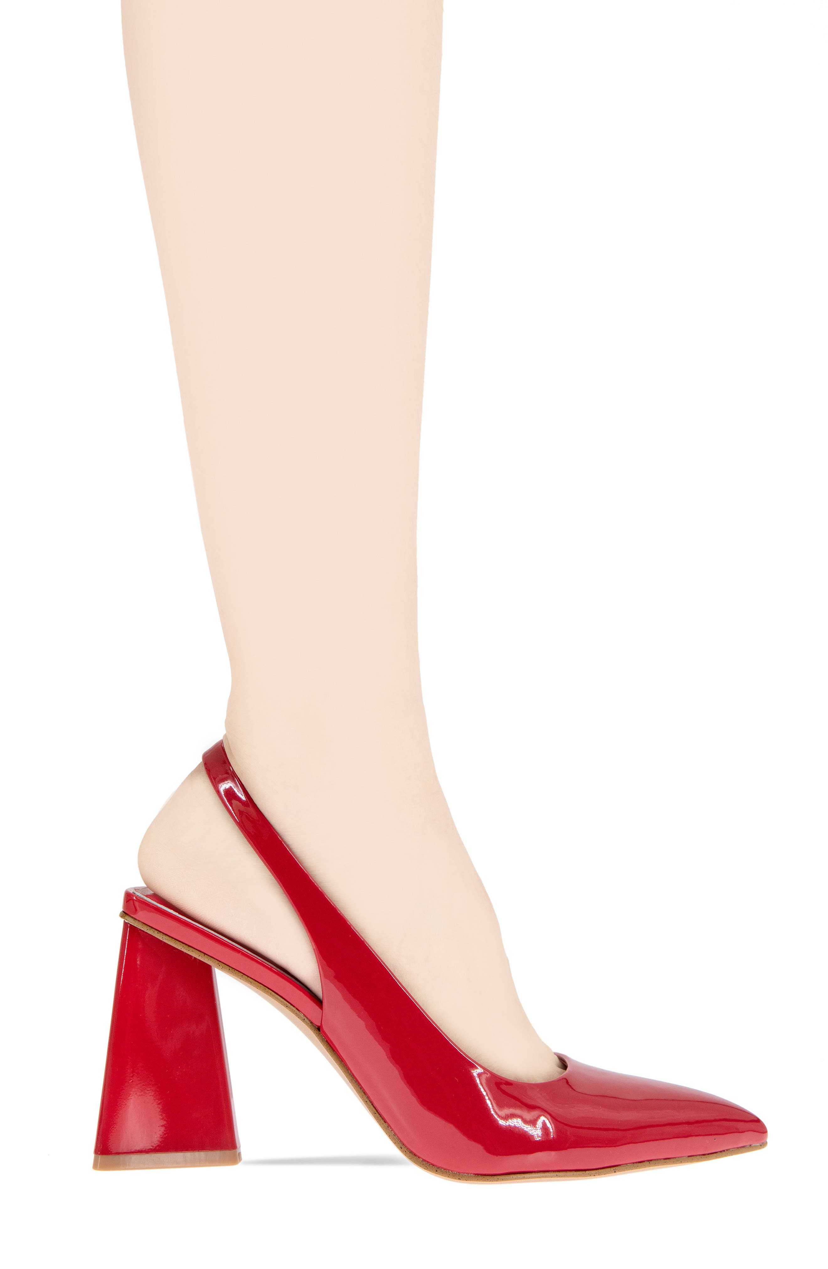 BCBGeneration Trina Pointed Toe Slingback Pump, Alternate, color, Lipstick
