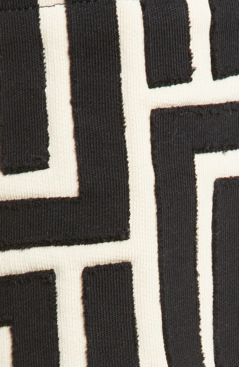 Balmain Men's Monogram Cotton Bermuda Shorts, Alternate, color,