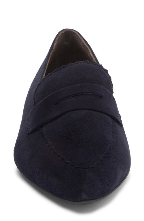 Paul Green Penny Loafer In Blue