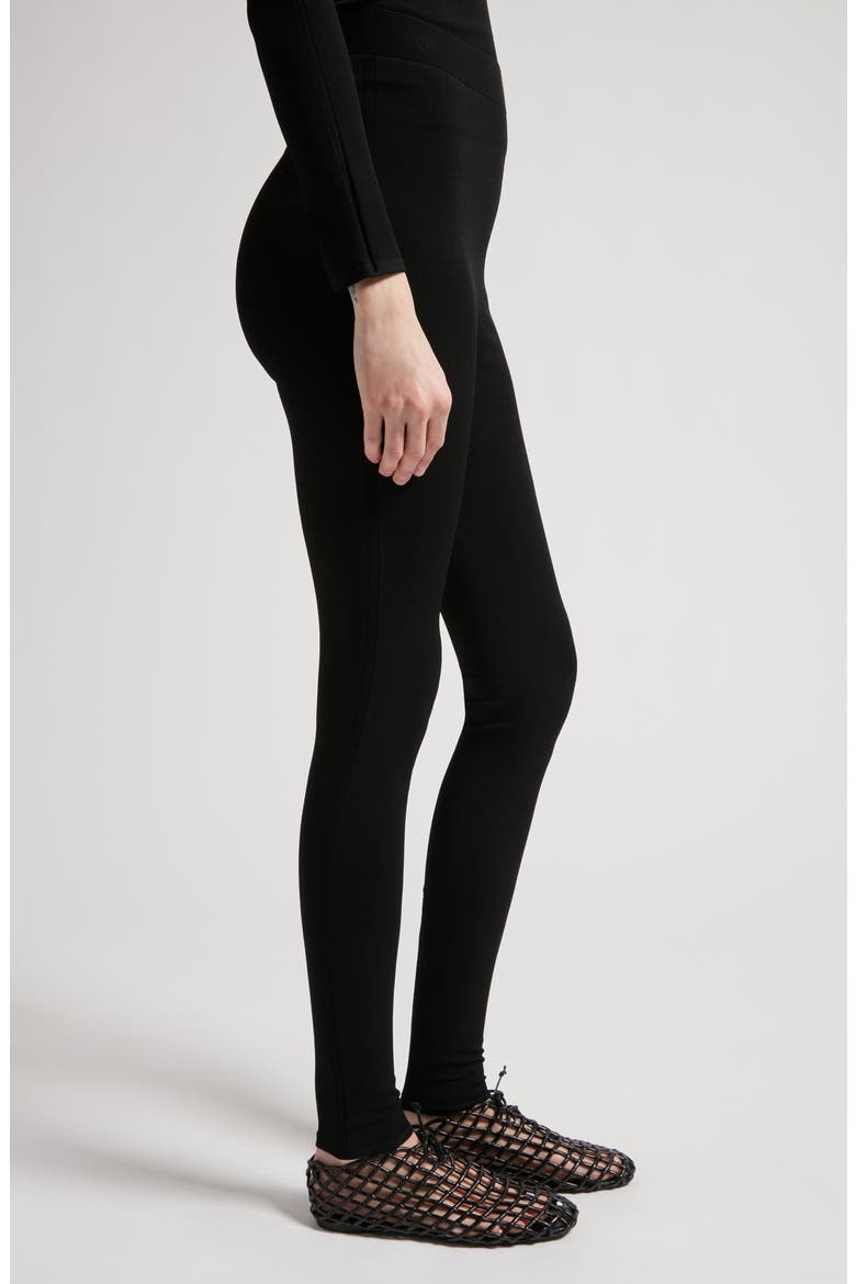 Clizia Leggings, Alternate, color, BLACK
