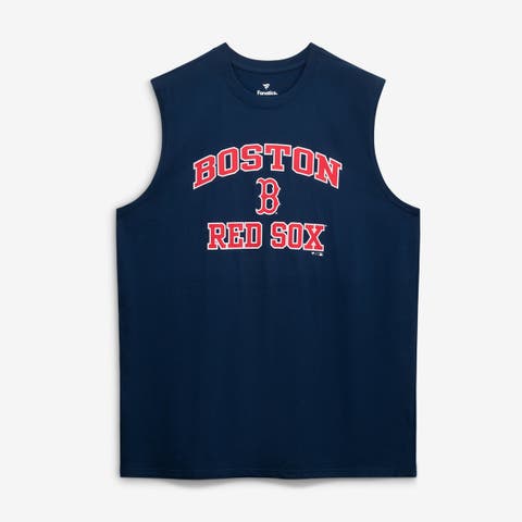 Men's Fanatics Navy Boston Red Sox Big & Tall Heart & Soul Muscle Tank Top