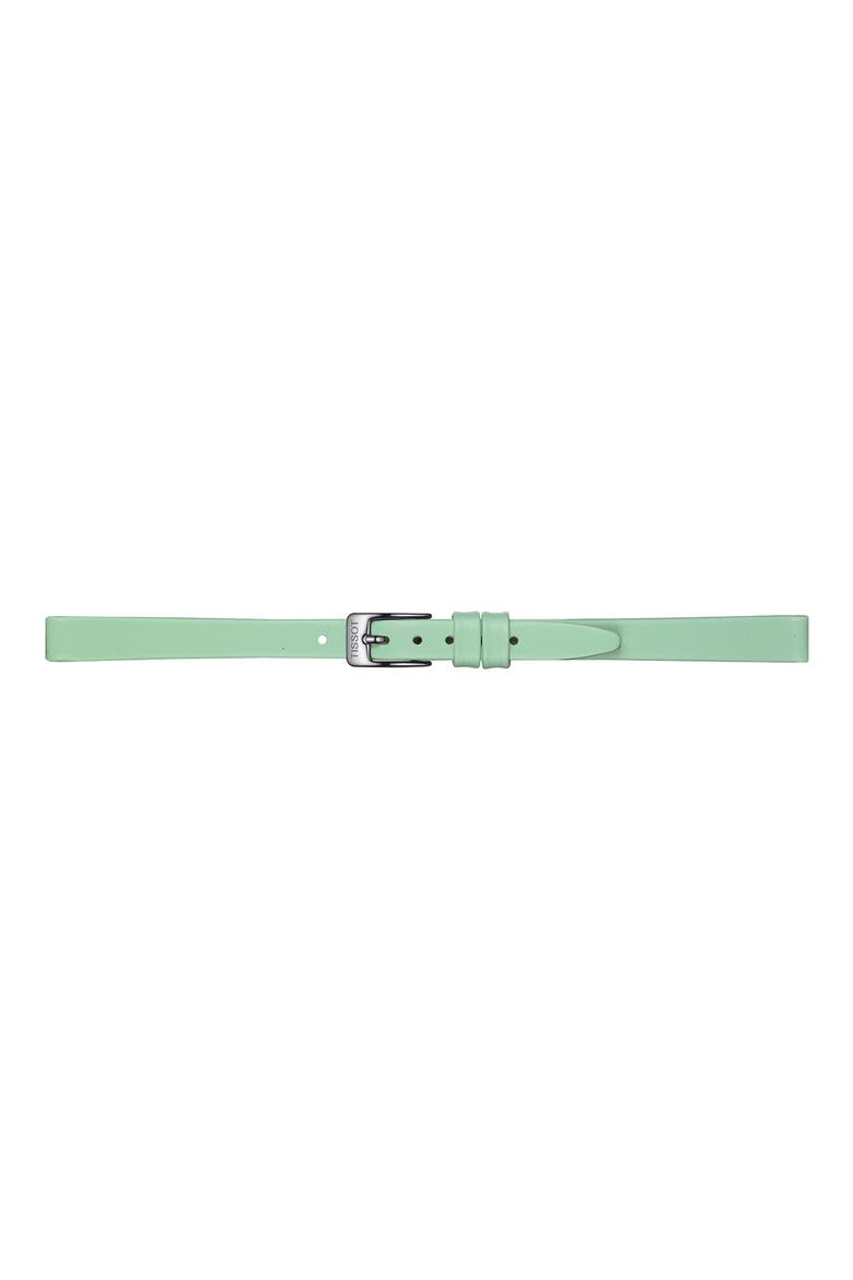Lovely Summer Leather Strap Watch & Interchangeable Straps Set, 20mm, Alternate, color, MINT GREEN