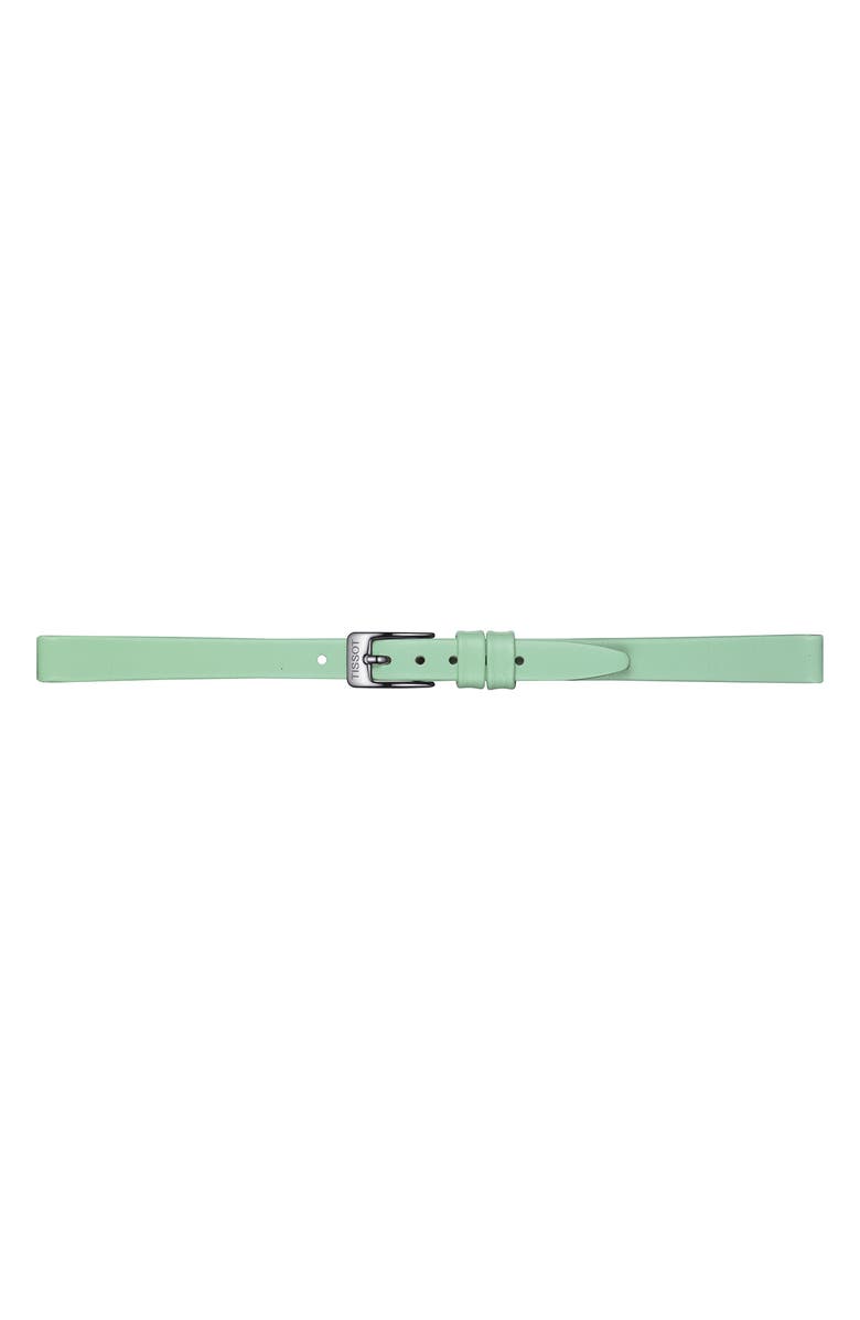 Tissot Lovely Summer Leather Strap Watch & Interchangeable Straps Set, 20mm, Alternate, color, Mint Green