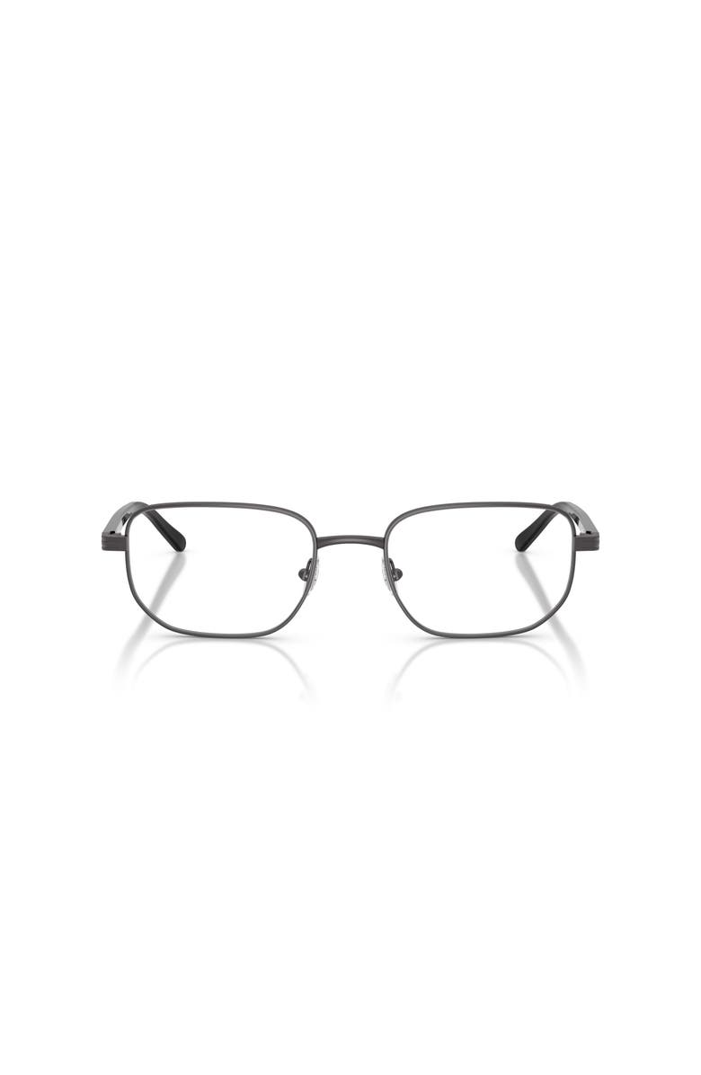 Brooks Brothers 55mm Oval optical glasses, Alternate, color, Grey