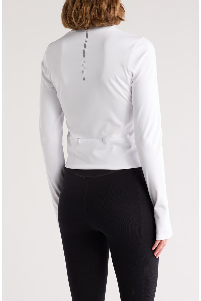 Lux Crosstrain Every Day Zip Jacket, Alternate, color, WHITE