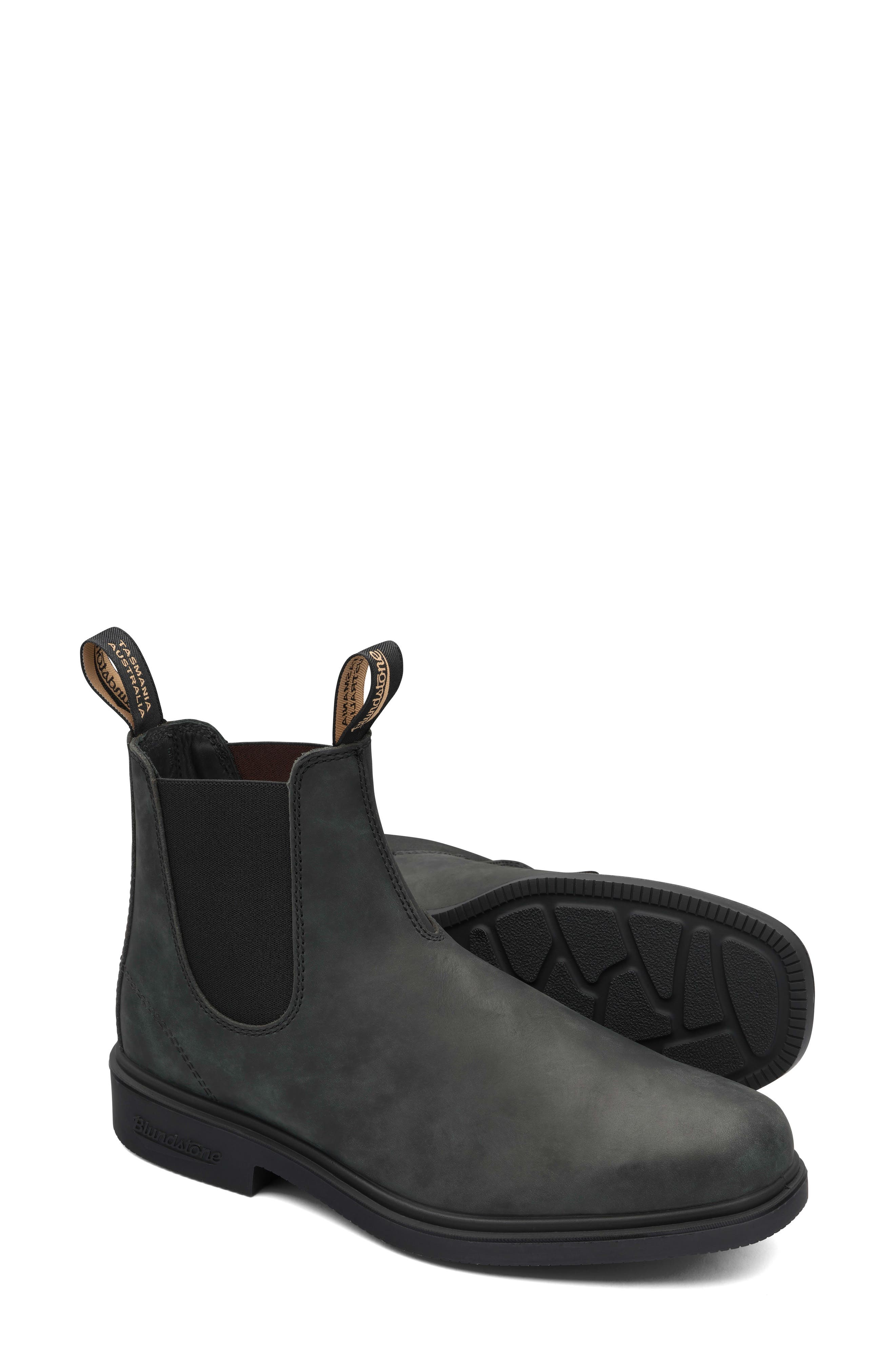 Blundstone Footwear Chelsea Boot, Alternate, color, Rustic Black