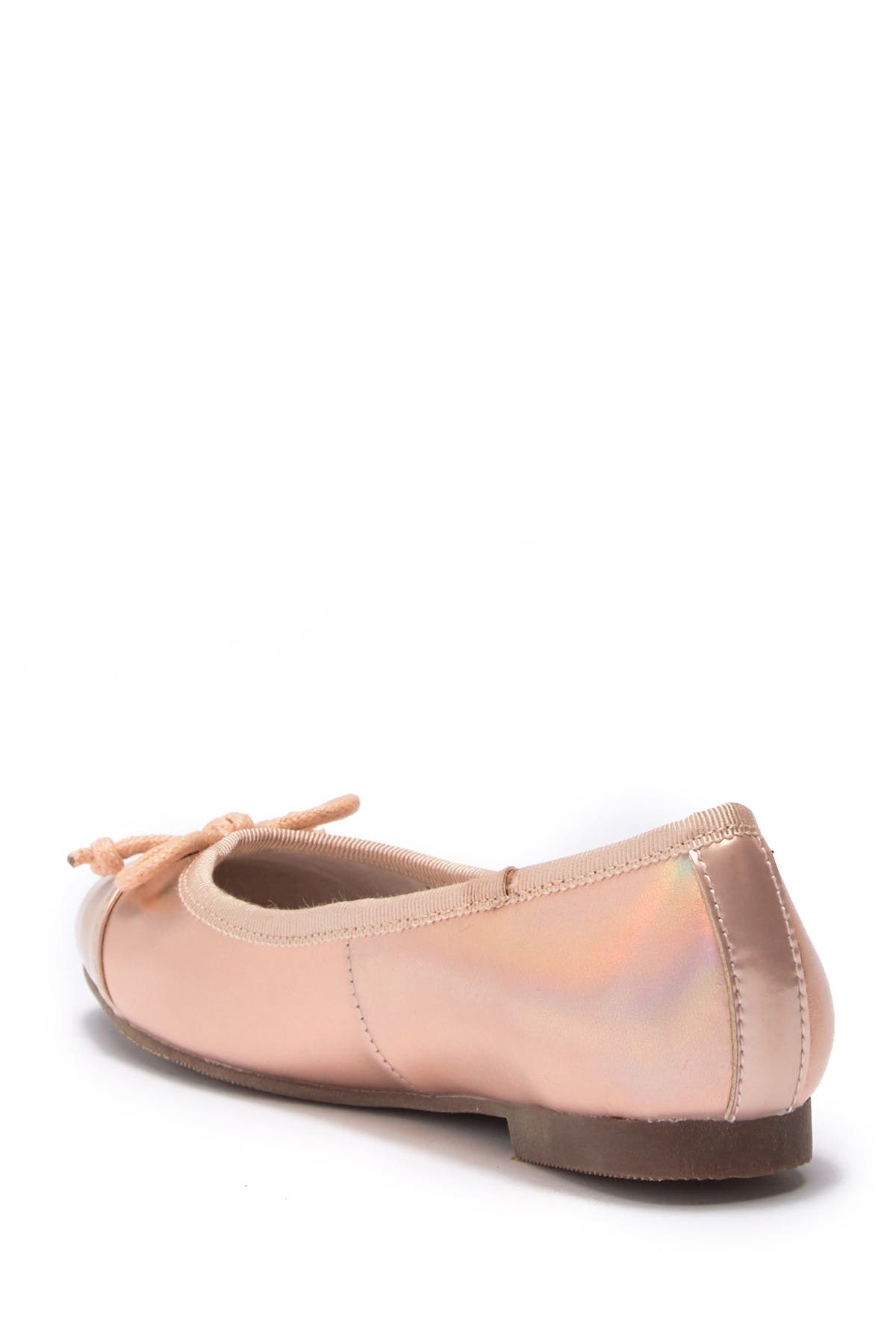Venettini Libby Patent Toe Flat, Alternate, color, 