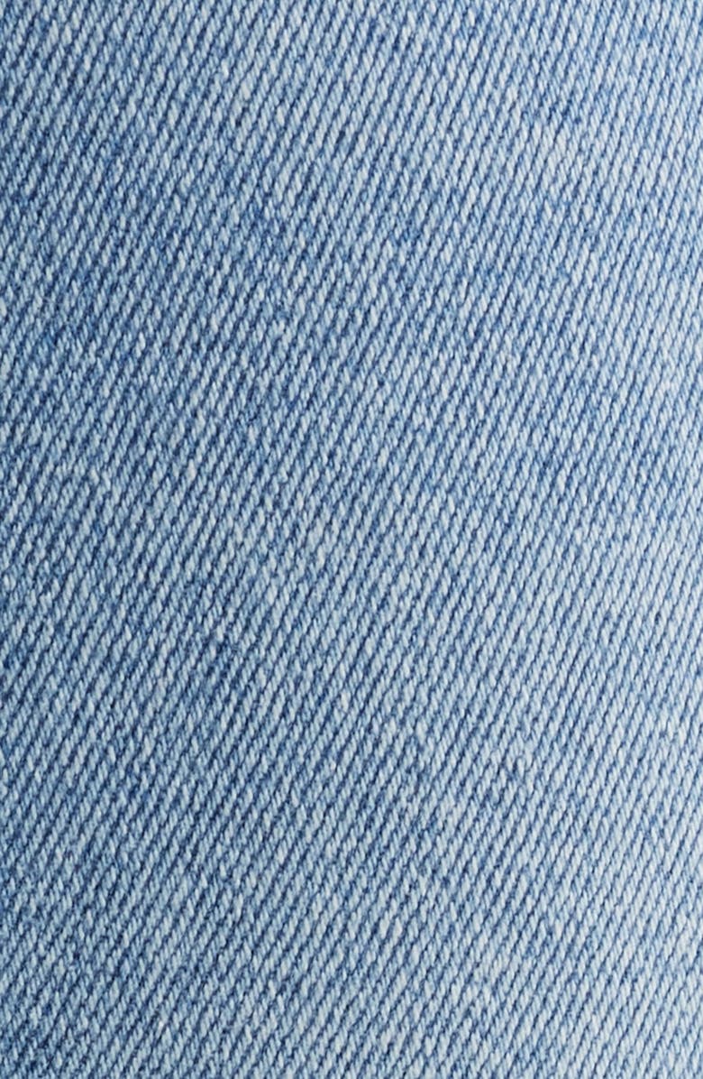 WARP+WEFT Mia Fray Seam Raw Hem Flare Leg Jeans, Alternate, color, Crossroads