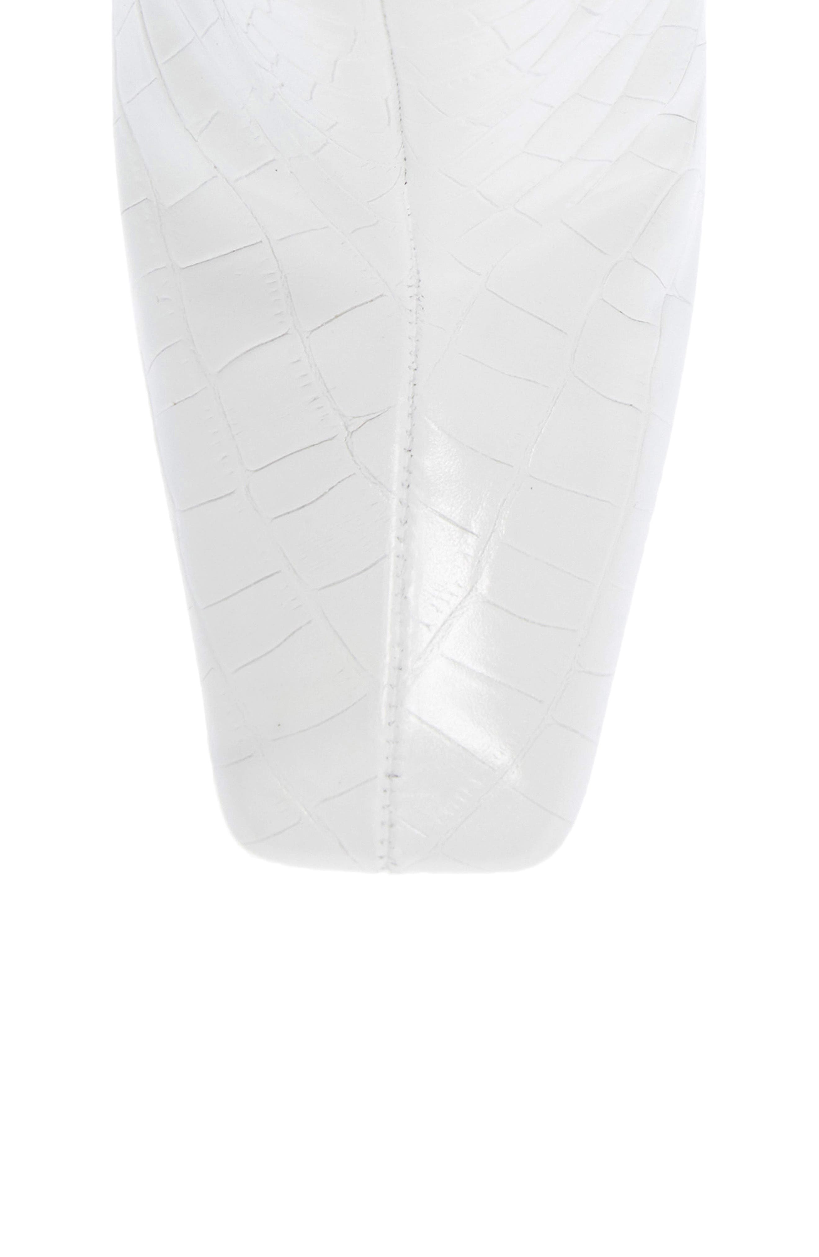 Miista Marcelle Croc Embossed Bootie, Alternate, color, 