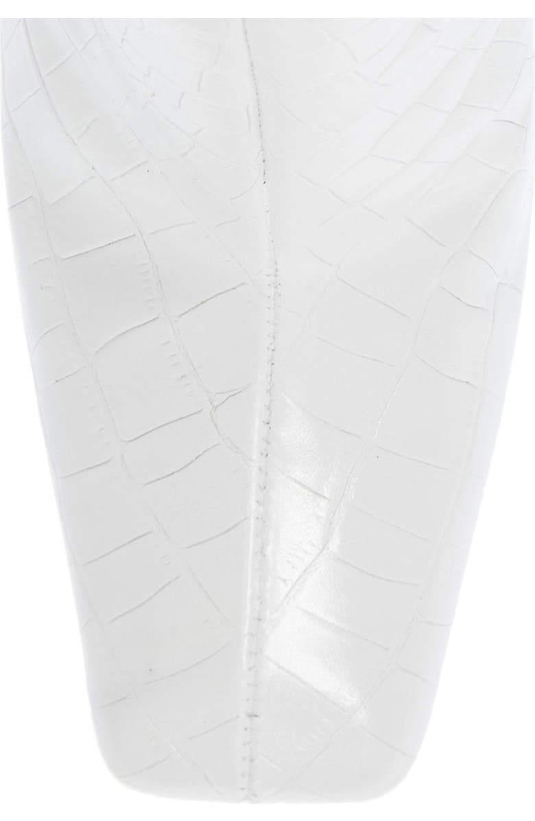 Miista Marcelle Croc Embossed Bootie, Alternate, color,