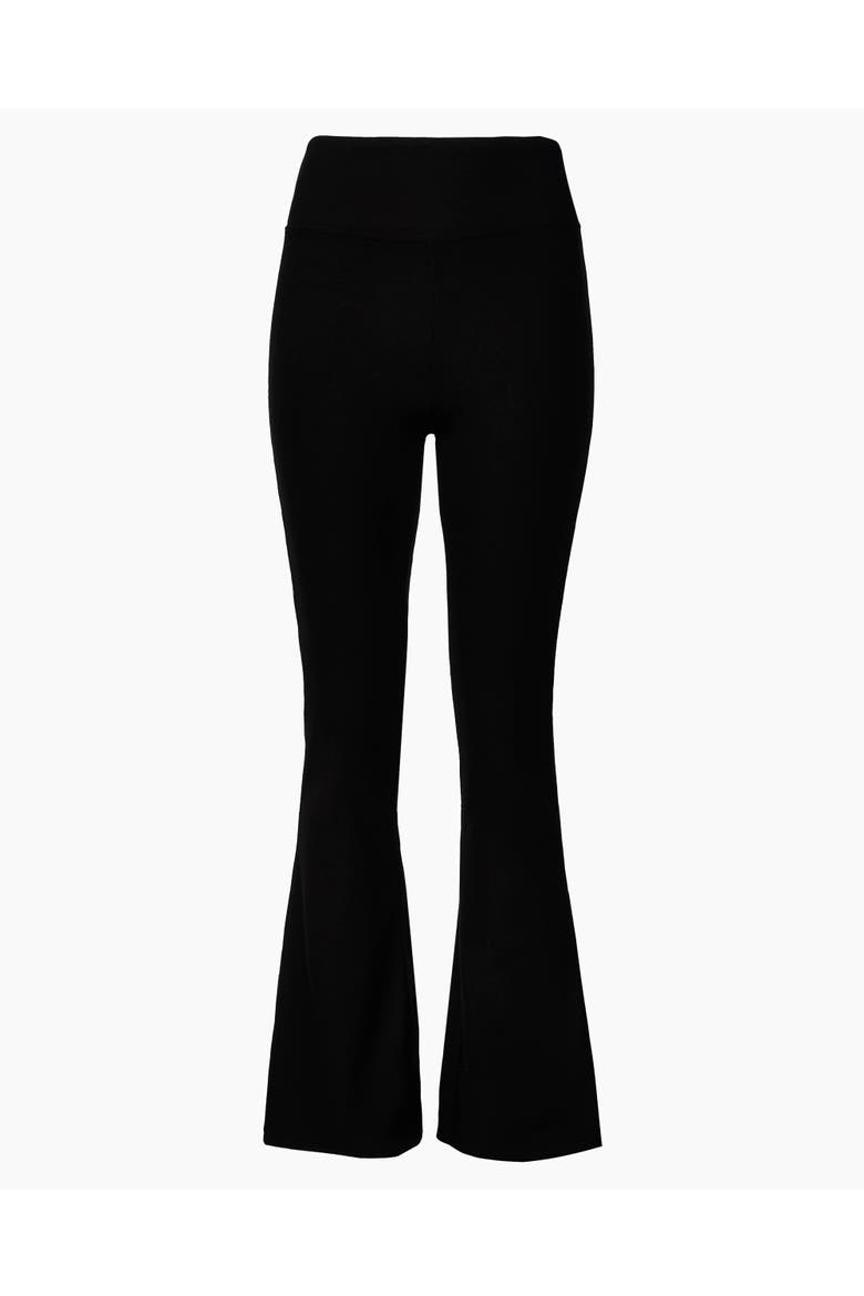 Winter Flared Leggings, Alternate, color, Black